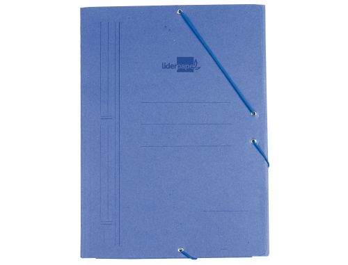 Pasta de elasticos liderpapel, folio, simples, azul , Liderpapel , 1399 , 8423473013995